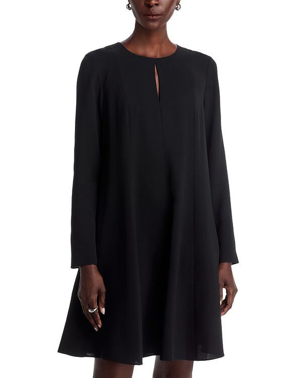 ラファイエットワンフォーエイト レディース トップス ワンピース A ライン Lafayette 148 New York A Line Godet Dress Black ブラック