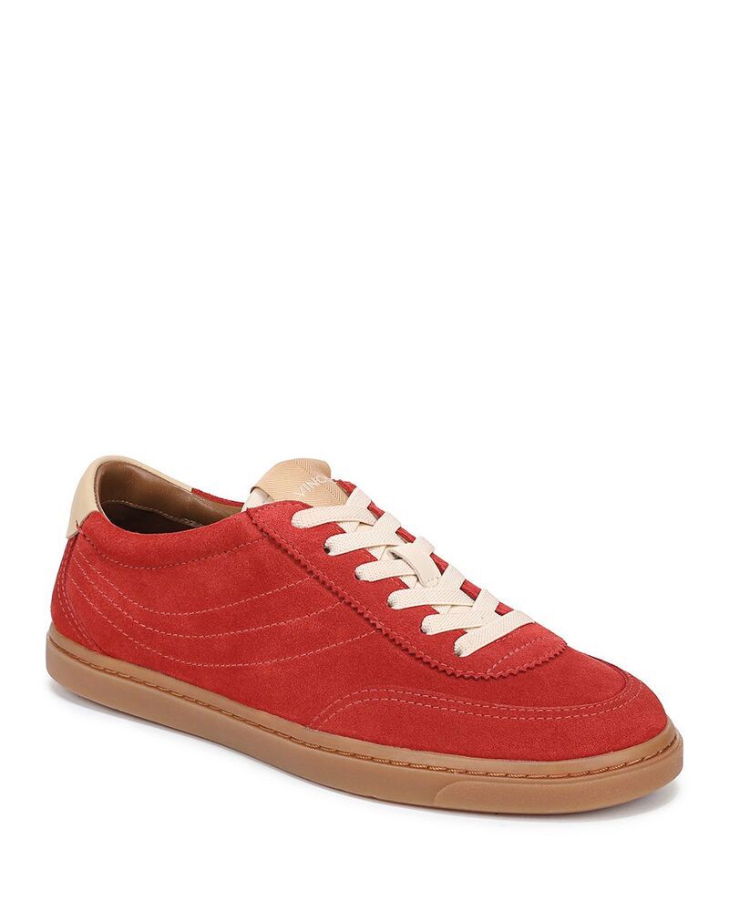 ヴィンス レディース シューズ スニーカー Vince Womens Palm Trainer Sneakers Poppy Red レッド