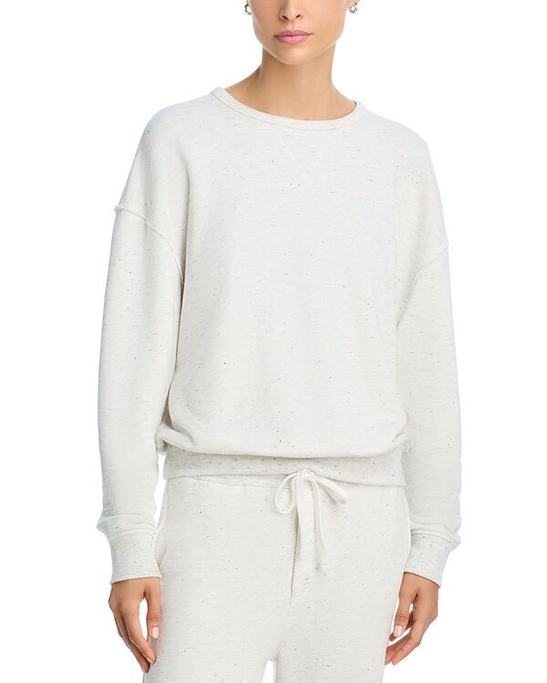 アンソニー・トーマス・メリロー レディース アウター パーカー・スウェット パイル シャツ ATM Donegal French Terry Exposed Seam Sweatshirt Chalk Donegal チョーク