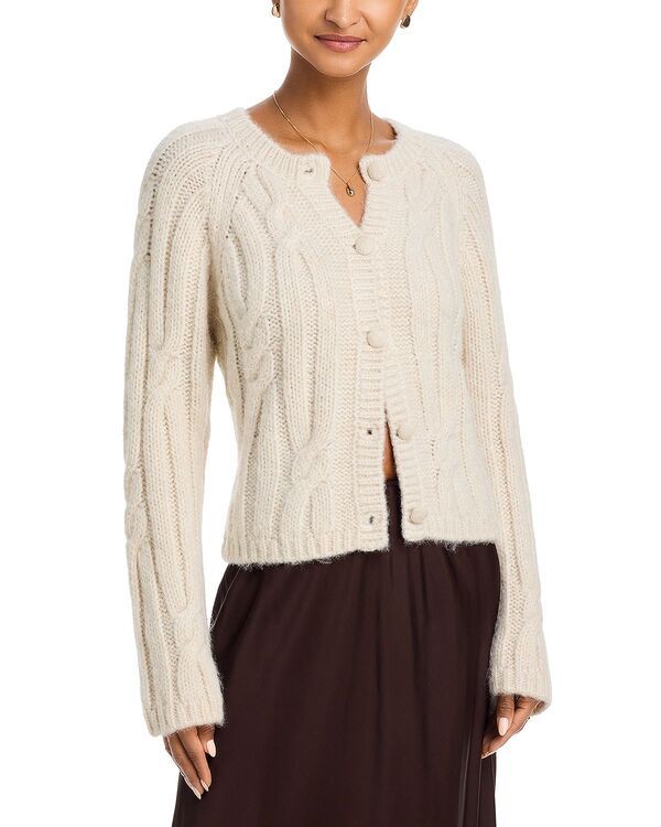 ヴェルヴェットバイグラハムスペンサー レディース アウター カーディガン セーター Velvet by Graham Spencer Allison Cardigan Sweater Ivory Cream クリーム