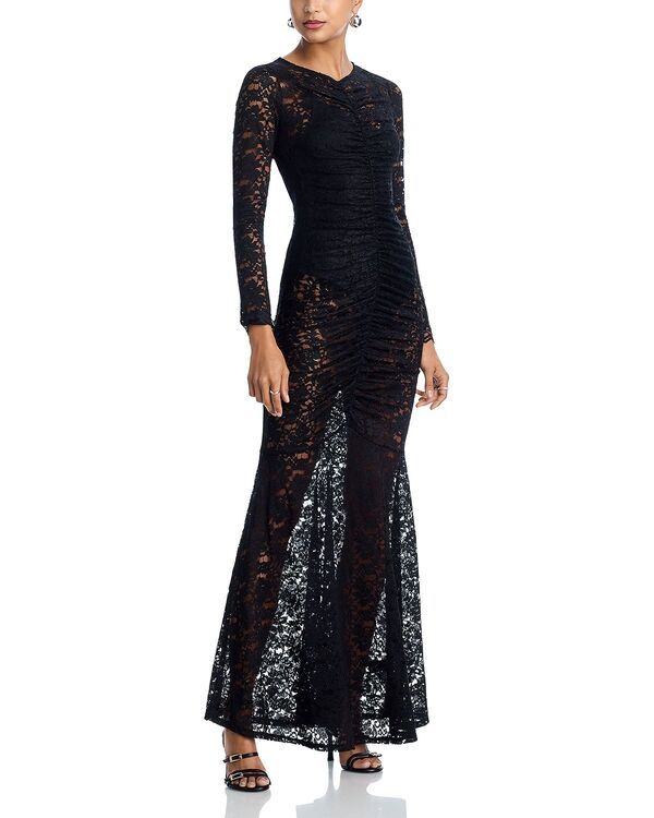 エーエフアールエム レディース トップス ワンピース レース AFRM Jenima Lace Dress Noir