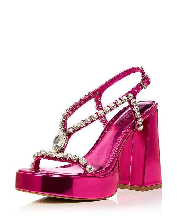 アクア レディース シューズ サンダル プラットフォーム AQUA Womens Disco Platform Sandals Exclusive Pink ピンク