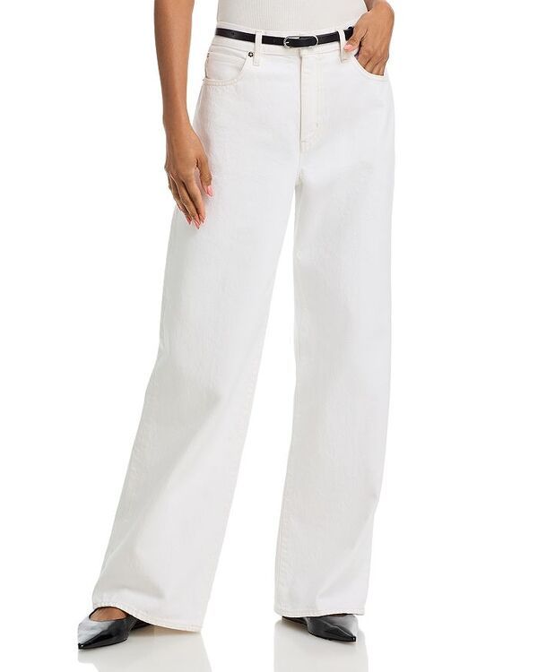 フレーム レディース ボトムス デニムパンツ ワイドレッグ ジーンズ FRAME The Stroll High Rise Wide Leg Jeans in Au Natural Au Natural