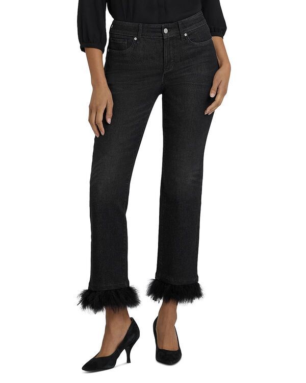 エヌワイディージェイ レディース ボトムス デニムパンツ アンクル ジーンズ NYDJ Marilyn High Rise Ankle Straight Jeans in French Nightfall French Night