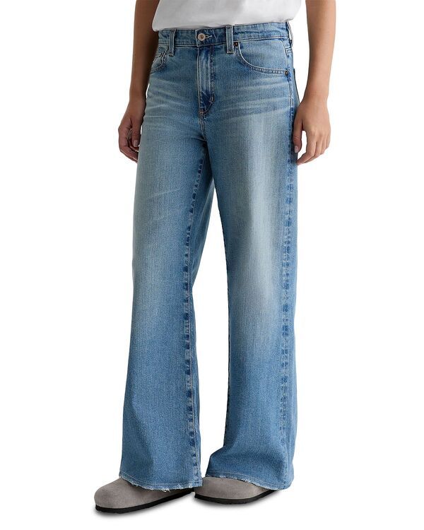 エージー レディース ボトムス デニムパンツ ワイドレッグ ジーンズ AG Saige High Rise Wide Leg Jeans in Western Front Western Front