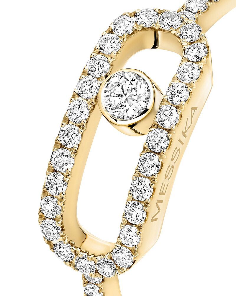 メシカ レディース アクセサリー リング Messika Diamond Move Uno Large Model Pav Ring in 18K Gold 031 tcw Gold ゴールド