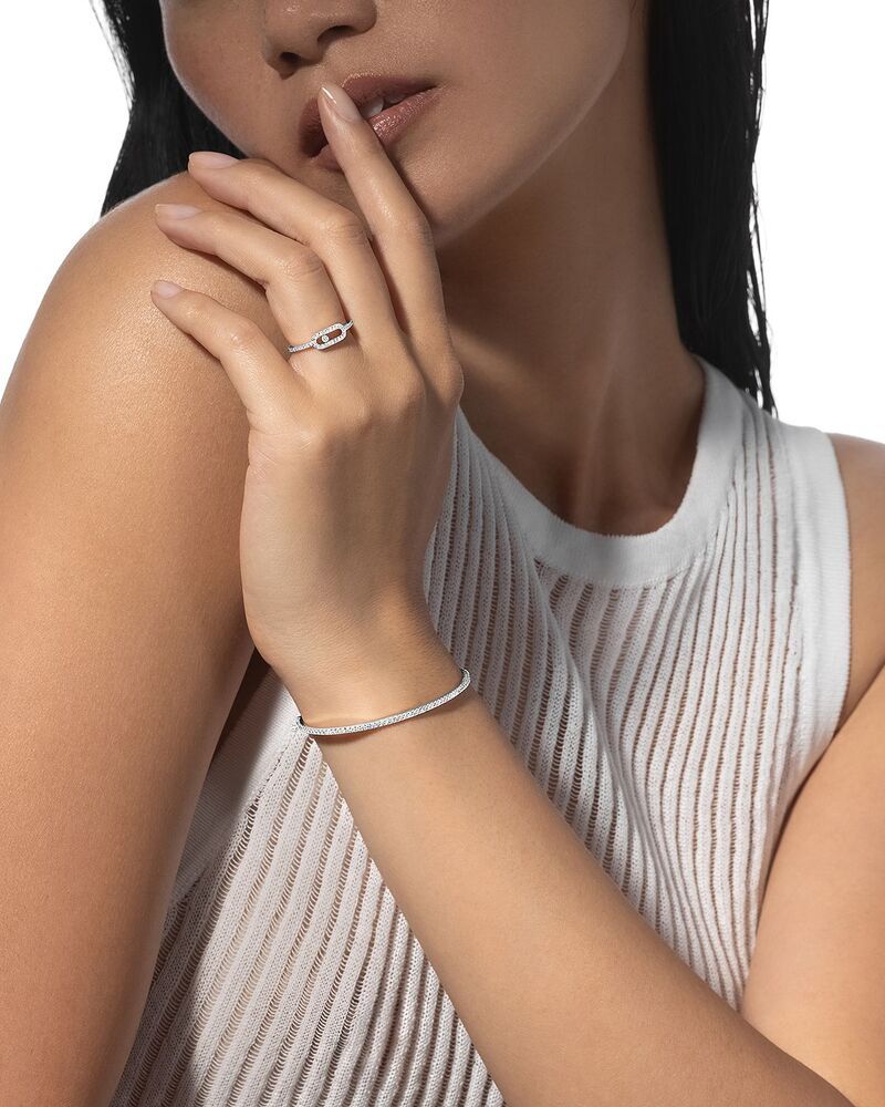 メシカ レディース アクセサリー リング Messika Diamond Move Uno Pav Ring in 18K Gold 017 tcwhite Gold ホワイト メシカ レディース アクセサリー リング Messika Diamond Move Uno Pav Ring in 18K Gold 017 tcwhite Gold ホワイト