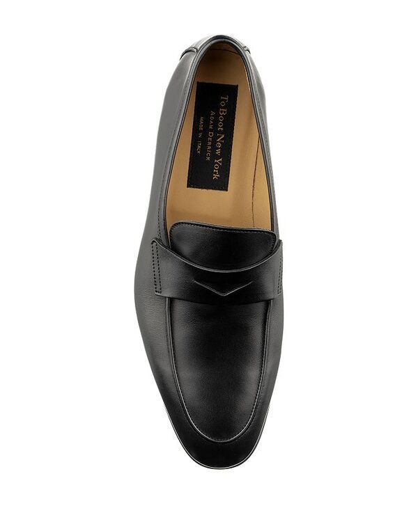 トゥーブート レディース シューズ スリッポン・ローファー To Boot New York Mens Keats Penny Loafers Nero
