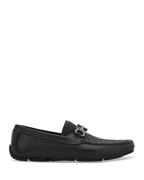 フェラガモ レディース シューズ スリッポン・ローファー レザー FERRAGAMO Mens Parigi Leather Loafers Nero