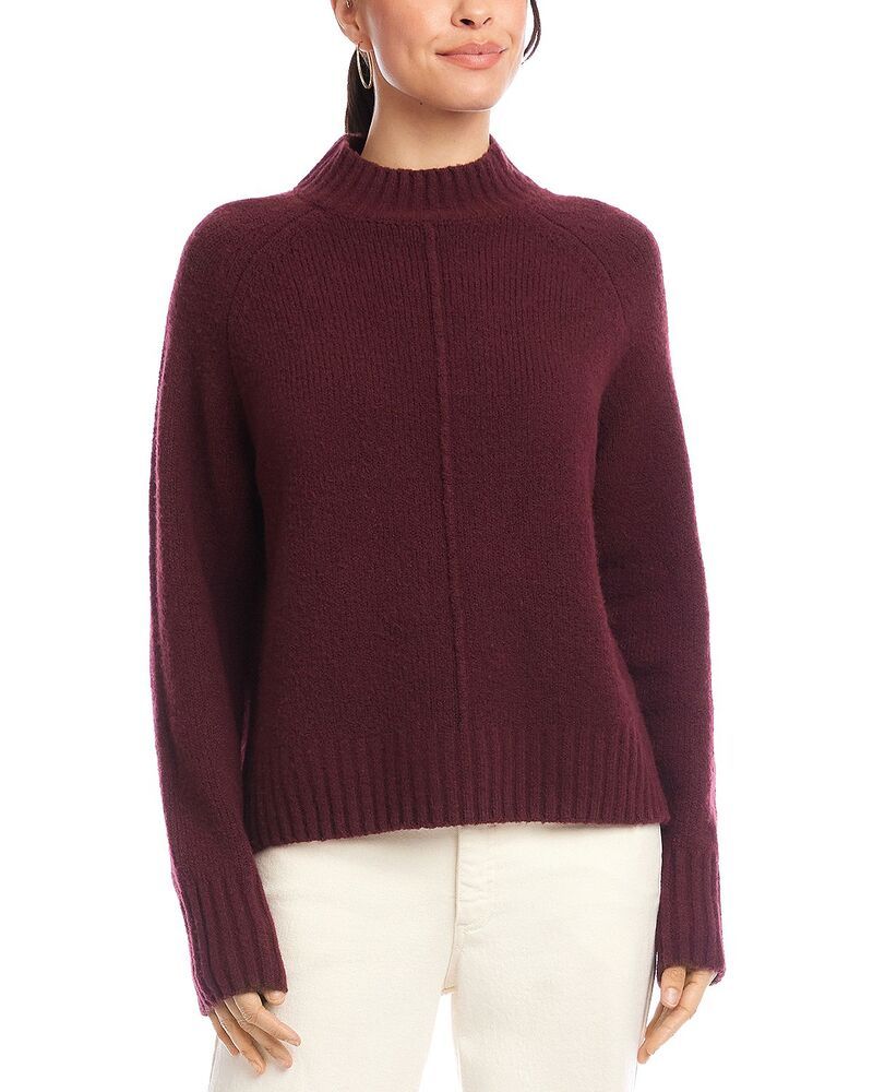 カレンケーン レディース アウター ニット・セータートルネック Karen Kane Turtleneck Sweater Wine ワイン