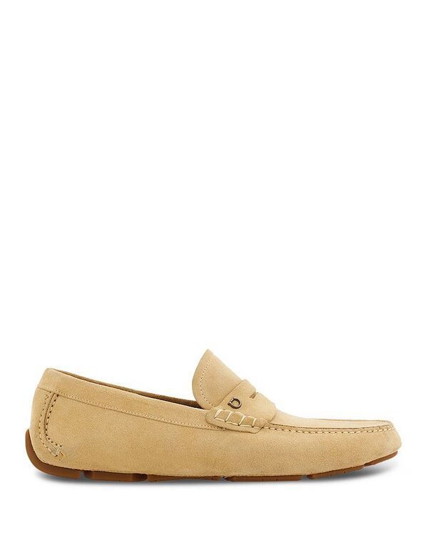 フェラガモ レディース シューズ スリッポン・ローファー レザー FERRAGAMO Mens Timothy Penny Leather Loafers Ecru エクリュ