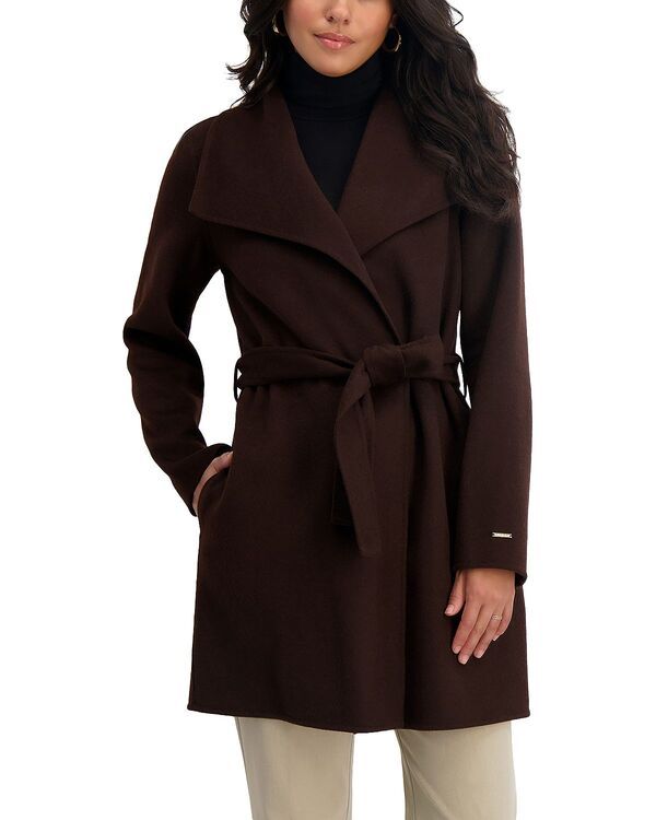 タハリ レディース アウター コート Tahari Ella Coat Chocolate チョコレート