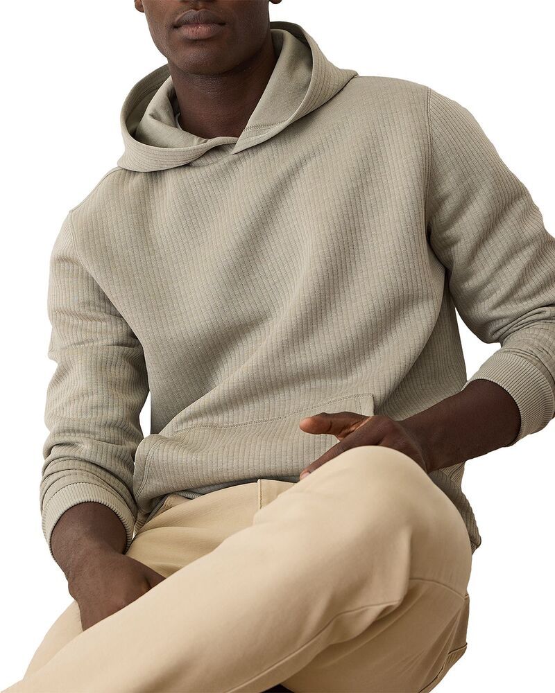 マリーン レイヤー メンズ アウター パーカー・スウェット リブ Marine Layer Corbet Ribbed Hoodie Taupe トープ マリーン レイヤー メンズ アウター パーカー・スウェット リブ Marine Layer Corbet Ribbed Hoodie Taupe トープ
