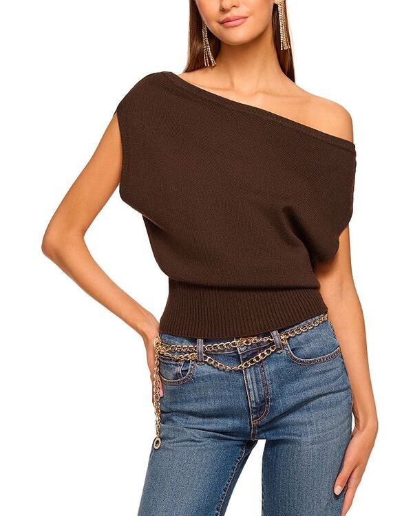 レイミー ブルック レディース アウター ニット・セーター ウール Ramy Brook Chet Wool Off Shoulder Sweater Boho Brown ブラウン 29,770円