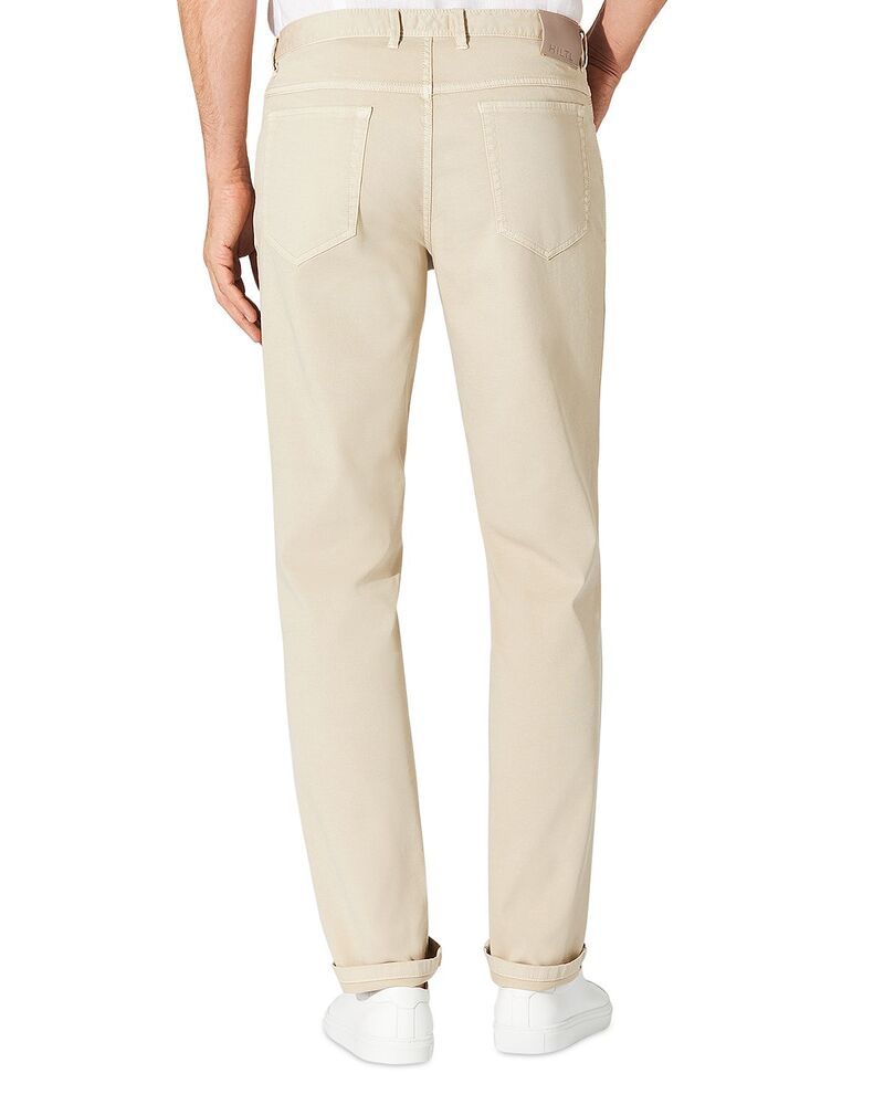 ヒルティル メンズ ボトムス カジュアルパンツ コットン HILTL Dean Fundamental Structure Cotton Pantsand サンド