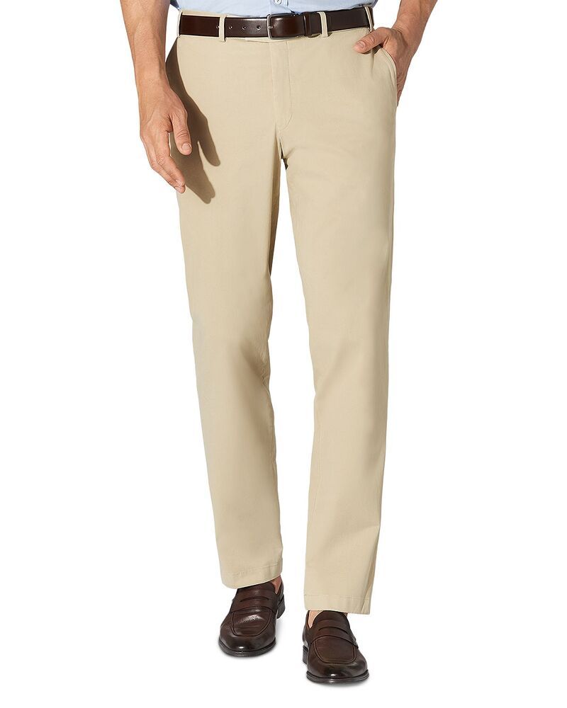 ヒルティル メンズ ボトムス カジュアルパンツ コットン HILTL Parma Essential Cotton Stretchino Pants Walnut