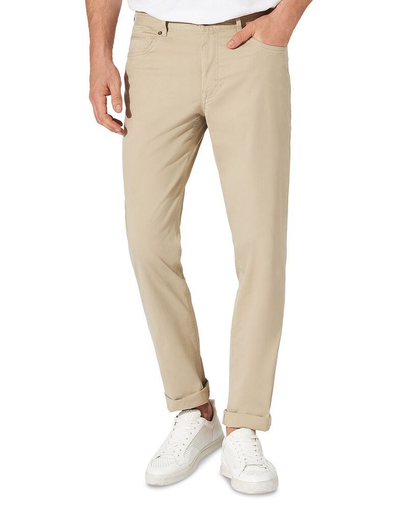 ヒルティル メンズ ボトムス カジュアルパンツ コットン HILTL Dude 5Pocket Essential Cotton Pants Walnut