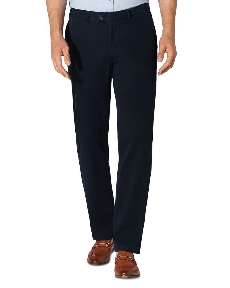 ヒルティル メンズ ボトムス カジュアルパンツ コットン HILTL Parma Essential Cotton Stretchino Pants Navy Blue ネイビー