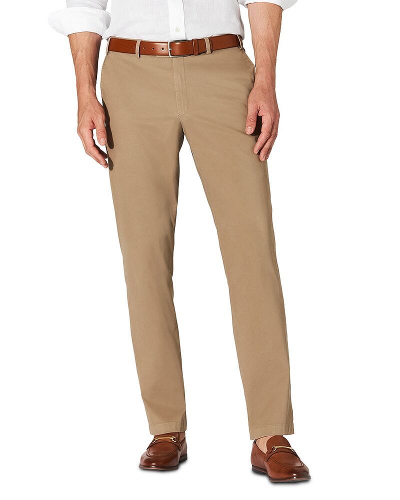 ヒルティル メンズ ボトムス カジュアルパンツ コットン HILTL Parma Essential Cotton Stretchino Pants Beige ベージュ