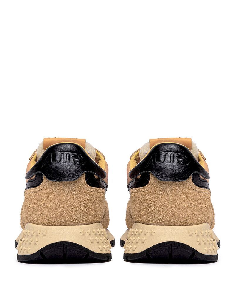 オートリ メンズ シューズ スニーカー レース Autry Mens Reelwind Low Man Lace Up Sneakers Yellow Black ブラック