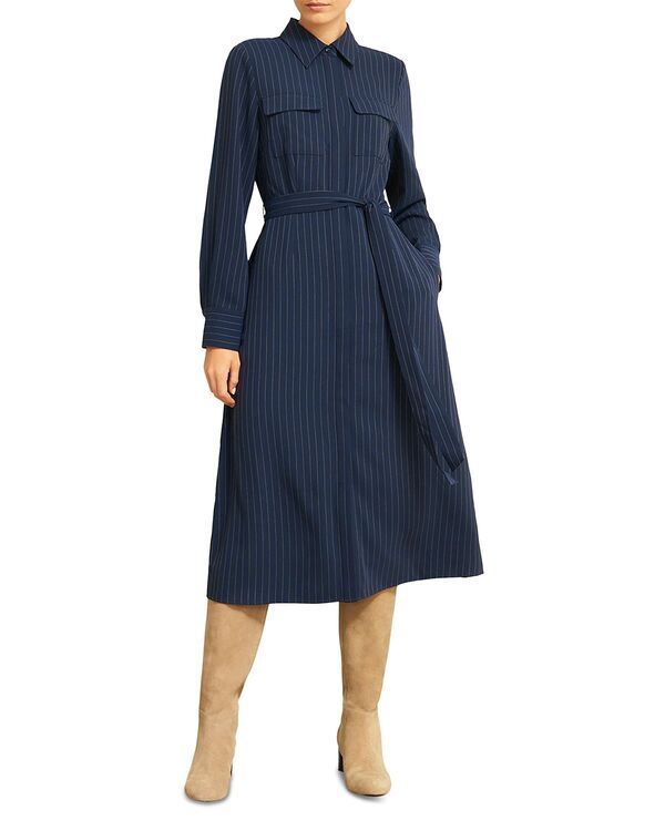 ホッブスロンドン レディース トップス シャツ HOBBS LONDON Hadley Shirt Dress Midnight