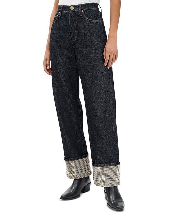 ラグアンドボーン レディース ボトムス デニムパンツ アンクル ジーンズ rag bone Shea High Rise Ankle Cuffed Jeans in Twilight Rinse Combo Twilight Rinse Combo