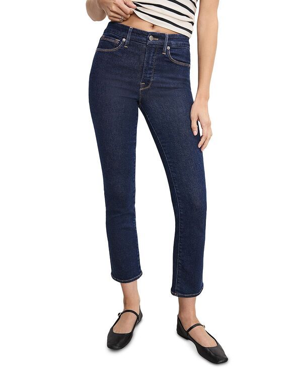 グッドアメリカン レディース ボトムス デニムパンツ ジーンズ Good American Good Legstraight Jeans indigo983 Indigo983