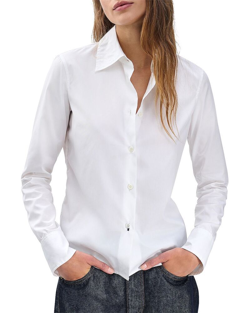 ラグアンドボーン レディース トップス シャツ rag bone Dayton Shirt White ホワイト