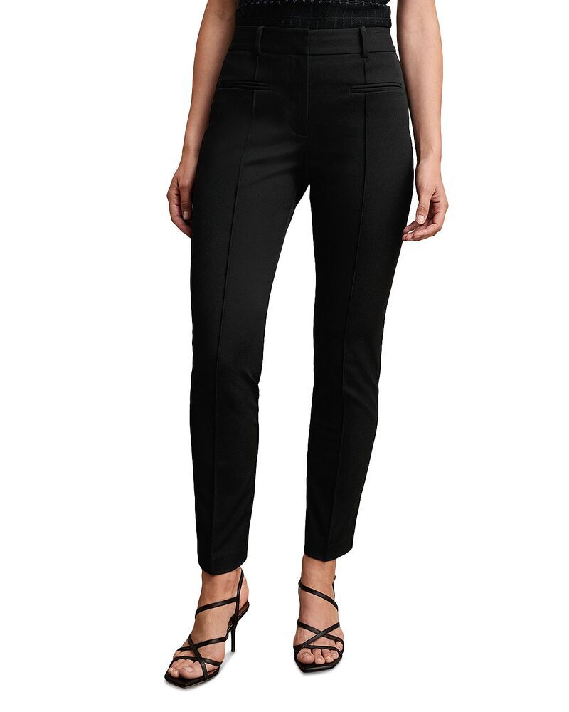 レイス レディース ボトムス カジュアルパンツ REISS Norla Tapered Pants Black ブラック