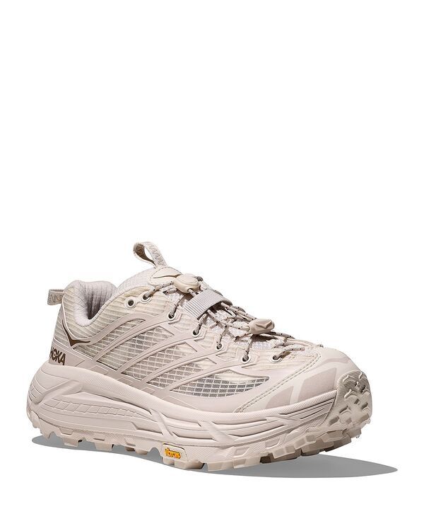 ホカオネオネ レディース シューズ スニーカー HOKA Womens Mafate Three2 Grid Running Sneakers Rose CreamStucco クリーム