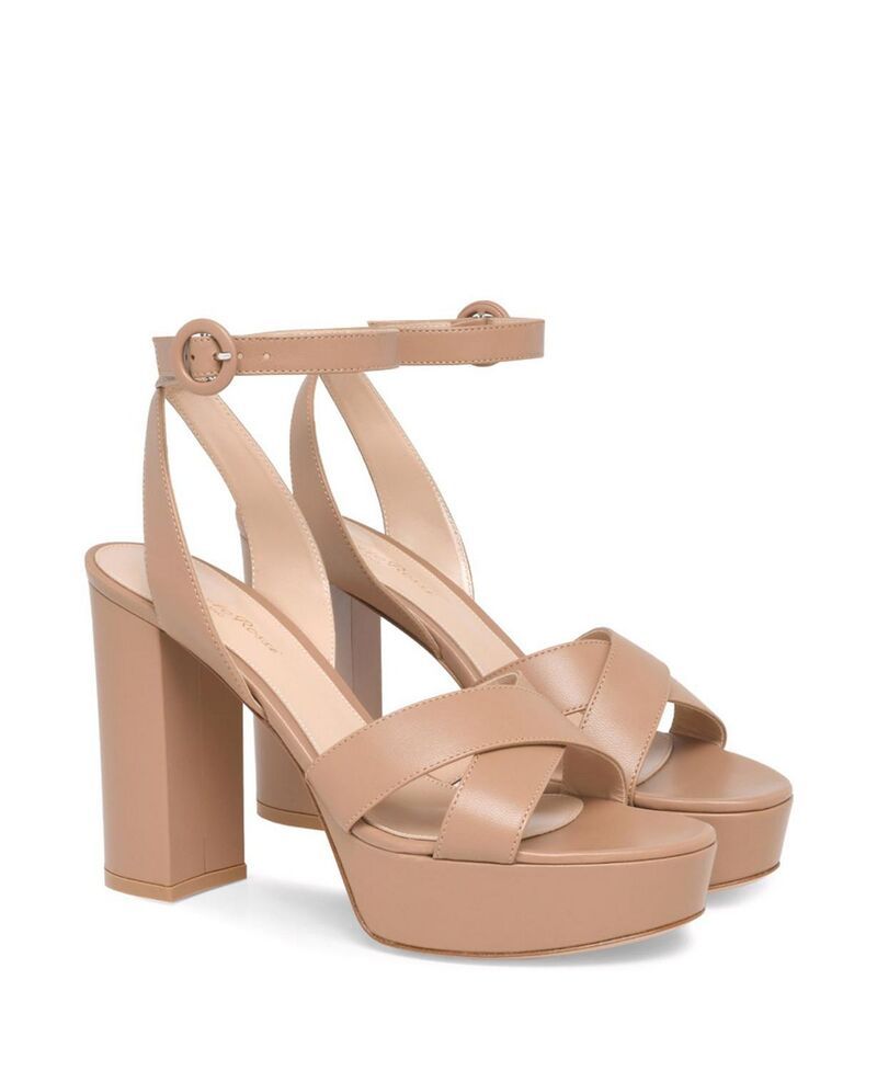 ジャンヴィト ロッシ レディース シューズ サンダル Gianvito Rossi Womensabrina Sandals Pink Nappa Leather ピンク