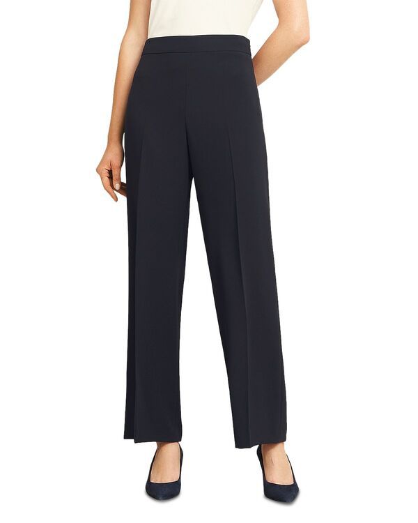 ホッブスロンドン レディース ボトムス カジュアルパンツ ワイドレッグ HOBBS LONDON Mel Wide Leg Pants Navy ネイビー