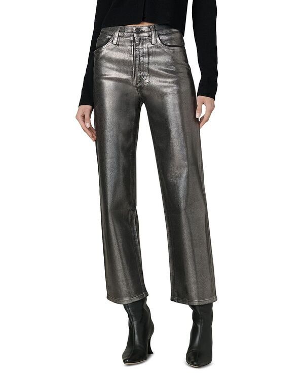 ジョーズジーンズ レディース ボトムス デニムパンツ ワイドレッグ クロップド Joes Jeans The Blake Cropped Wide Leg Jeans in Pewter Foil Pewter Foil ピューター