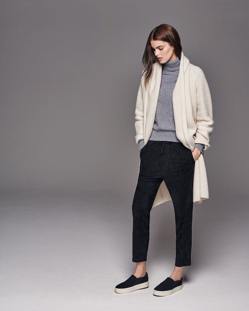 ヴィンス レディース シューズ スリッポン・ローファー スニーカー Vince Womens Warren Slip On Loafer Sneakers Black Suede ブラック