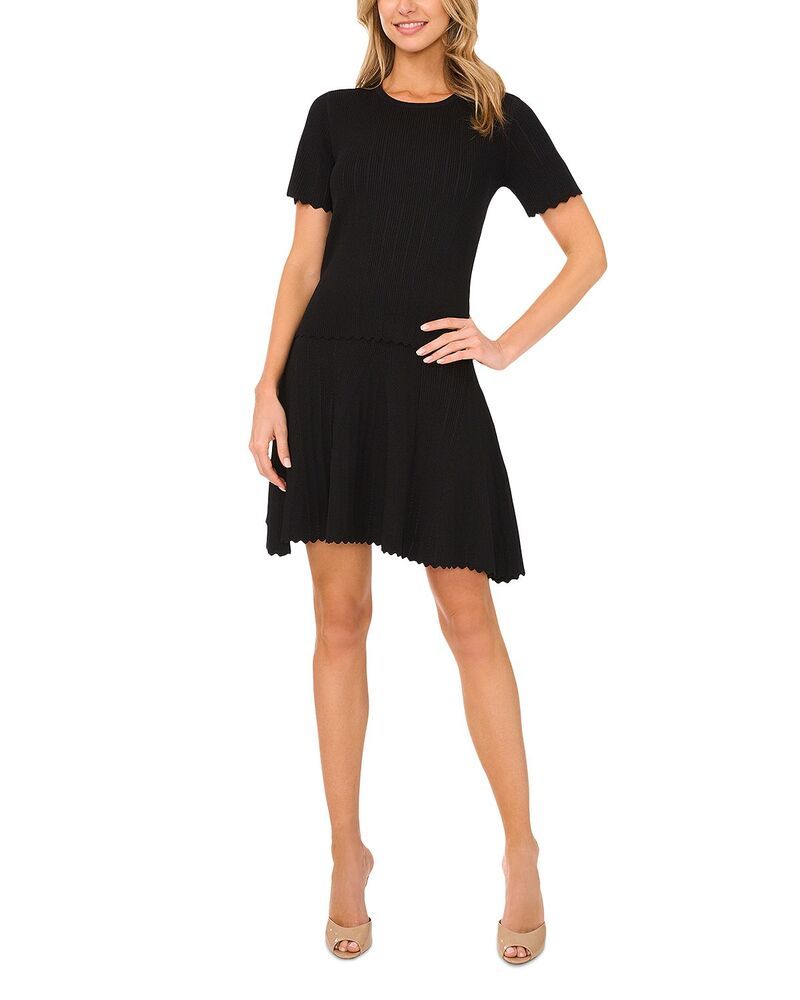テッドベーカー レディース ボトムスカート ミニ Ted Baker Pointelle Mini Skirt Rich Black ブラック