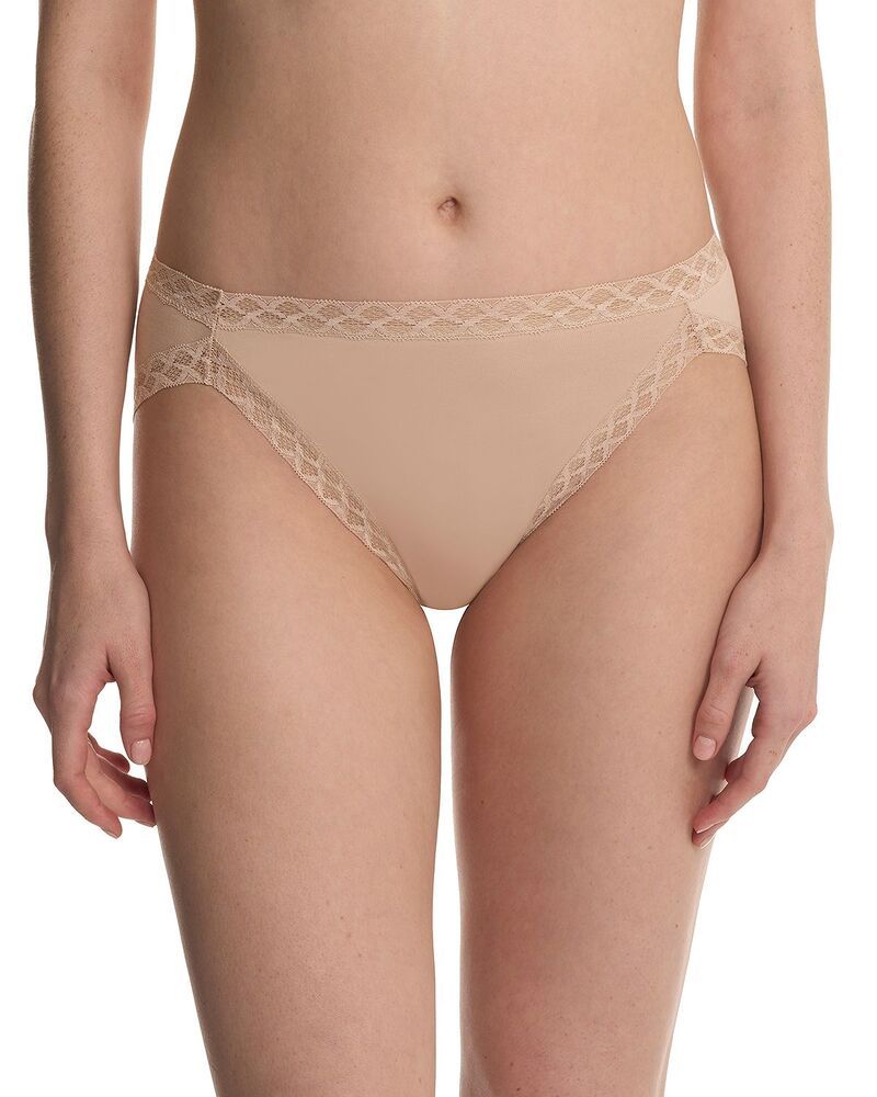 ナトリ レディース アンダーウェア パンツ Natori Bliss French Cut Bikinis Light Mocha モカ