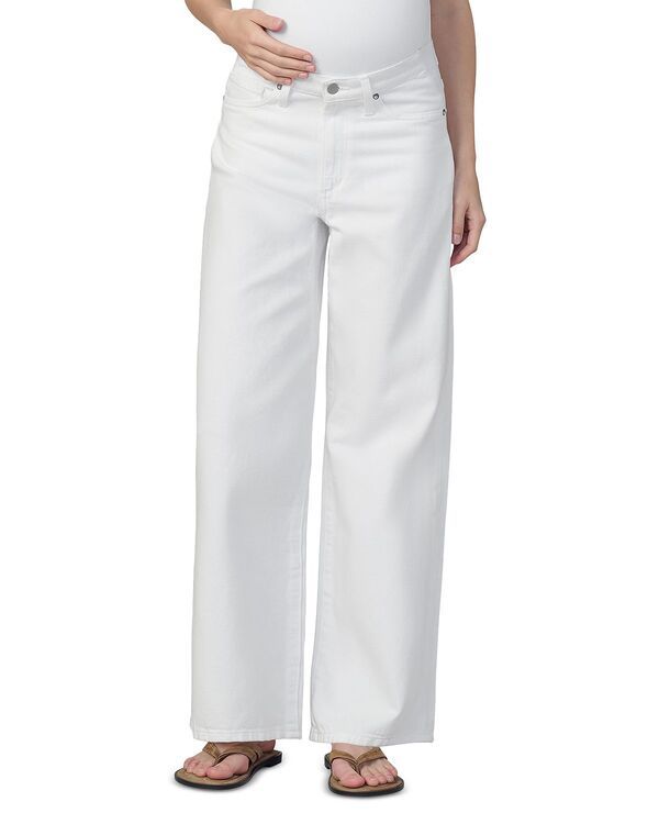 ジョーズジーンズ レディース ボトムス デニムパンツ ワイドレッグ マタニティ Joes Jeans The Ryan Maternity Wide Leg Jeans White ホワイト
