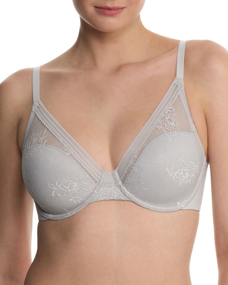 ナトリ レディース アンダーウェア ブラジャー レース Natori Love Lace Full Cover Bra Minkwhite ホワイト