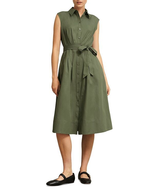 ホッブスロンドン レディース トップス シャツ HOBBS LONDON Veronica Shirt Dressage Green グリーン