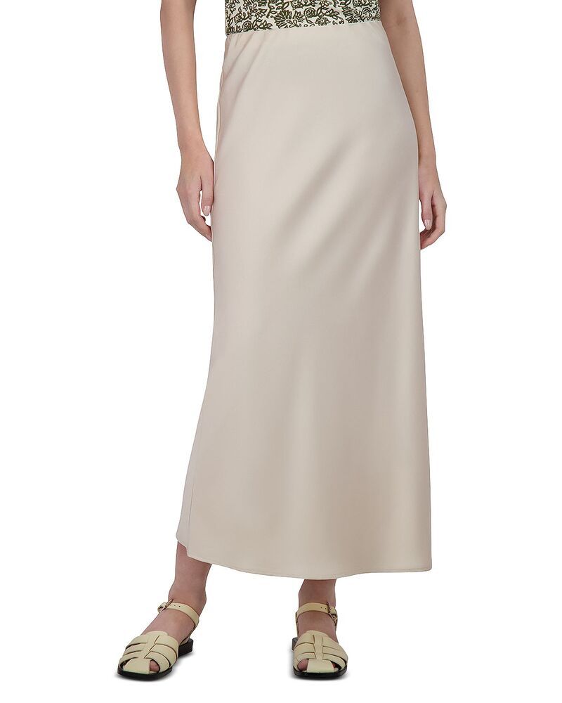 ポイント レディース ボトムスカート サテン Point Satin Slip Skirt Ecru エクリュ