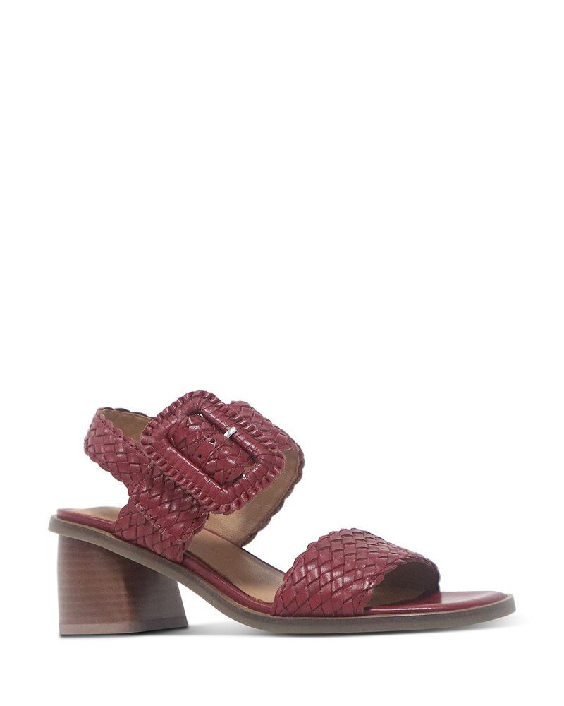 ケネスコール レディース シューズ サンダル Gentle Souls by Kenneth Cole Womens Madylyn Buckled Sandals Rio Red Leather レッド