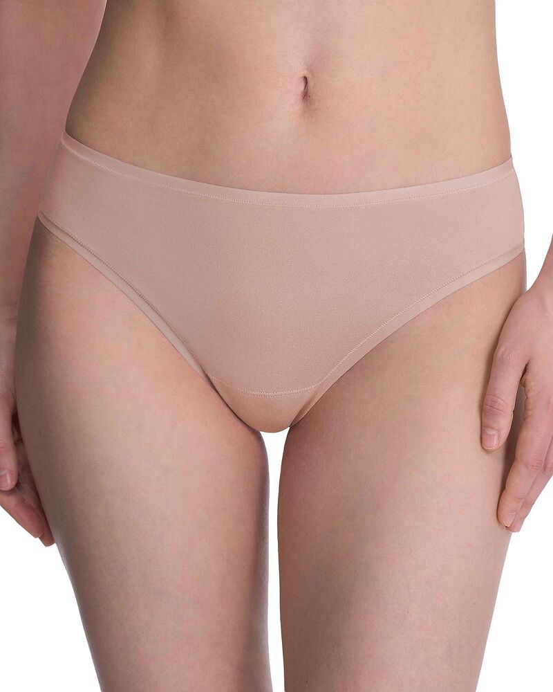ナトリ レディース アンダーウェア パンツ Natori Bliss Bare Thong Cafe
