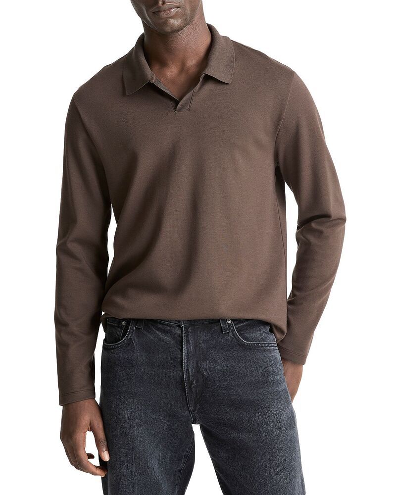ヴィンス メンズ トップス ポロシャツ Vince Milanopen Collar Polo Mission