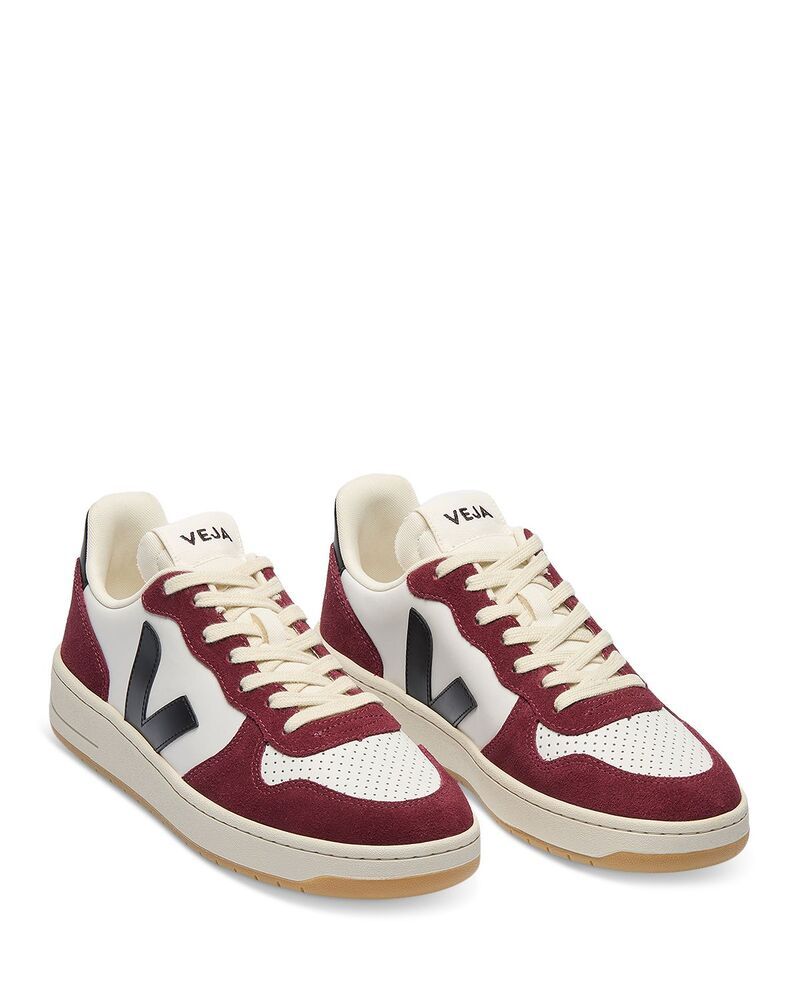 ヴェジャ レディース シューズ スニーカー VEJA Womens V10 Low Top Sneakers WhiteBlack ホワイト