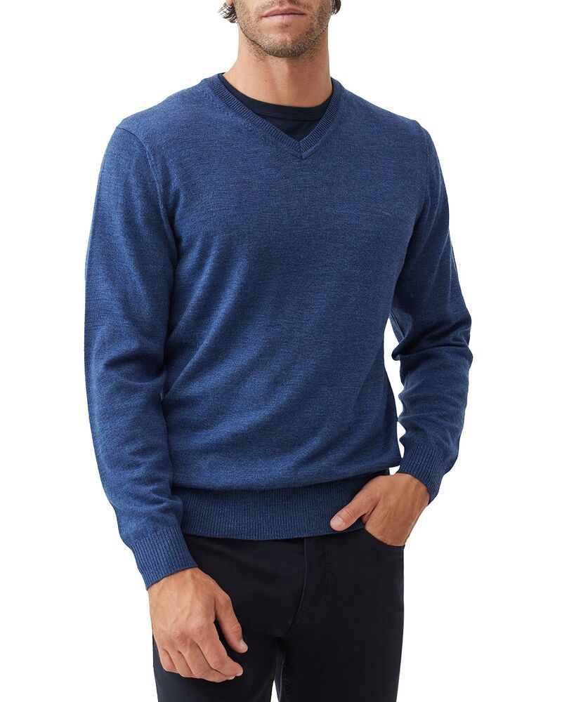 ロッドアンドグン メンズ アウター ニット・セーター Vネック Rodd Gunn Phoenix V Neck Sweater Lake