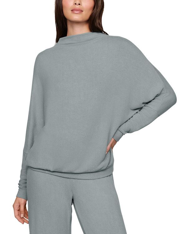 エバージェイ レディース アウター パーカー・スウェット シャツ Eberjey Cozy Time Dolman Sleeve Sweatshirt Lead