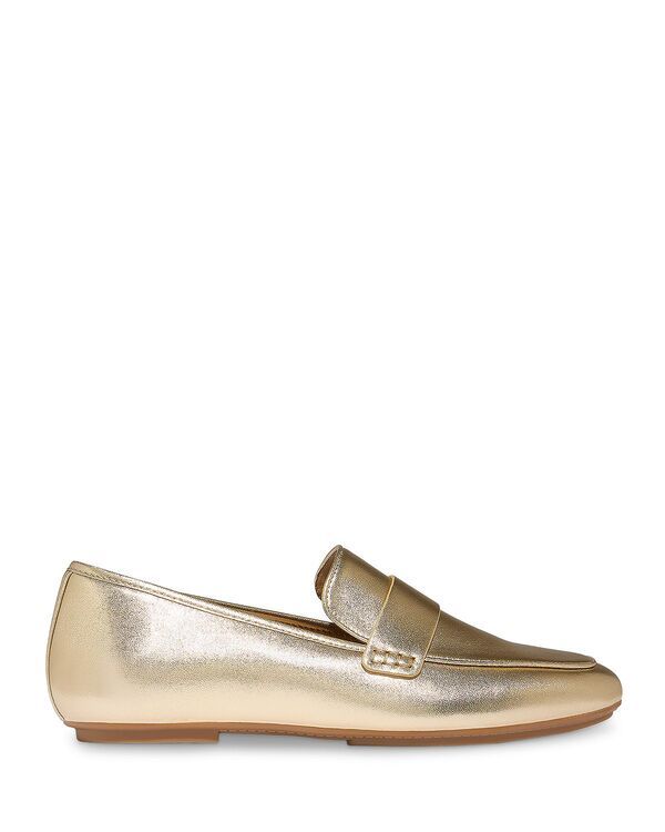 フィットフロップ レディース シューズ スリッポン・ローファー トール FitFlop Womens Delicato Soft Metallic Loafers Platino メタリック