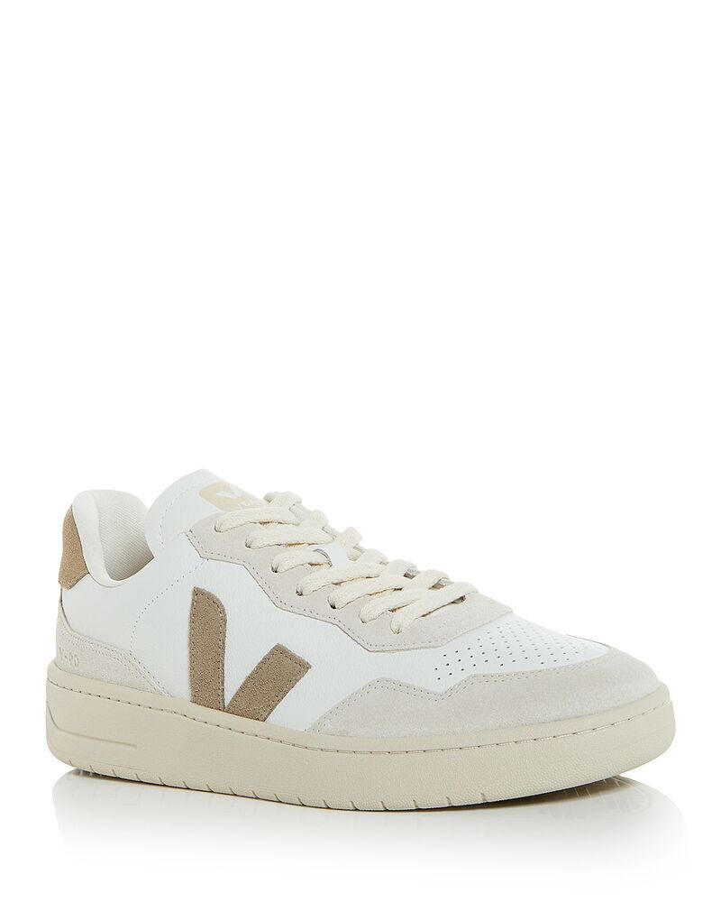 ヴェジャ メンズ シューズ スニーカー レザー VEJA Mens V90 Low Top Leather Sneakers White Taupe ホワイト 38,870円