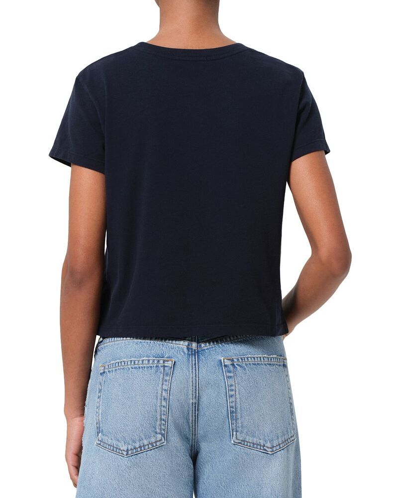アゴルド レディース トップス Tシャツ コットン AGOLDE Adine Cotton Shrunken Tee Storm アゴルド レディース トップス Tシャツ コットン AGOLDE Adine Cotton Shrunken Tee Storm