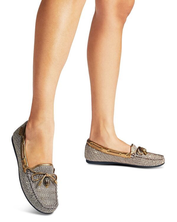 カートジェイガーロンドン レディース シューズ スリッポン・ローファー KURT GEIGER LONDON Womens Eagle Moccasin Boat Loafers Dark Beige ベージュ カートジェイガーロンドン レディース シューズ スリッポン・ローファー KURT GEIGER LONDON Womens Eagle Moccasin Boat Loafers Dark Beige ベージュ